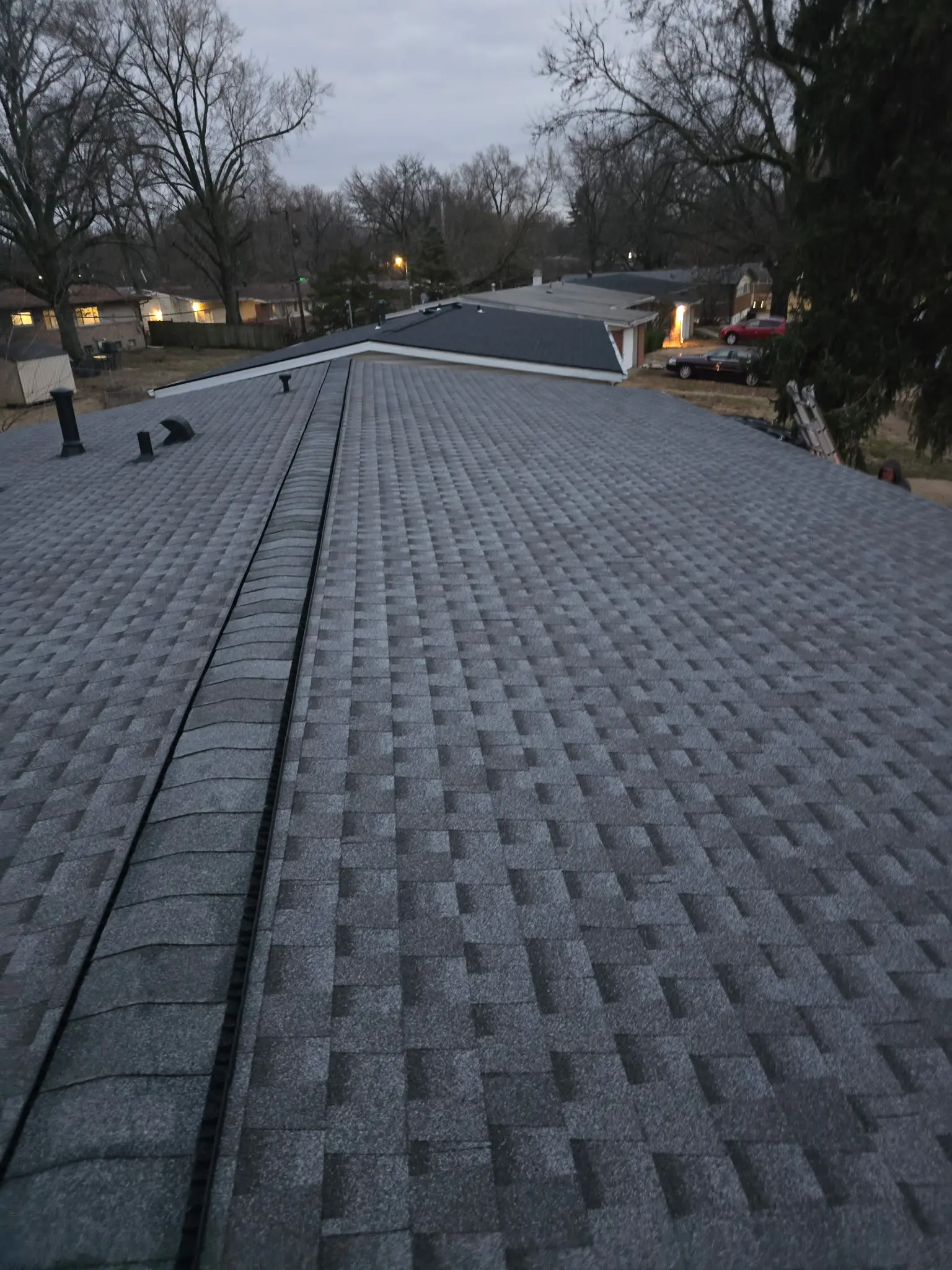 Roof Replacement project by 55 South Contractors in St. Louis - after